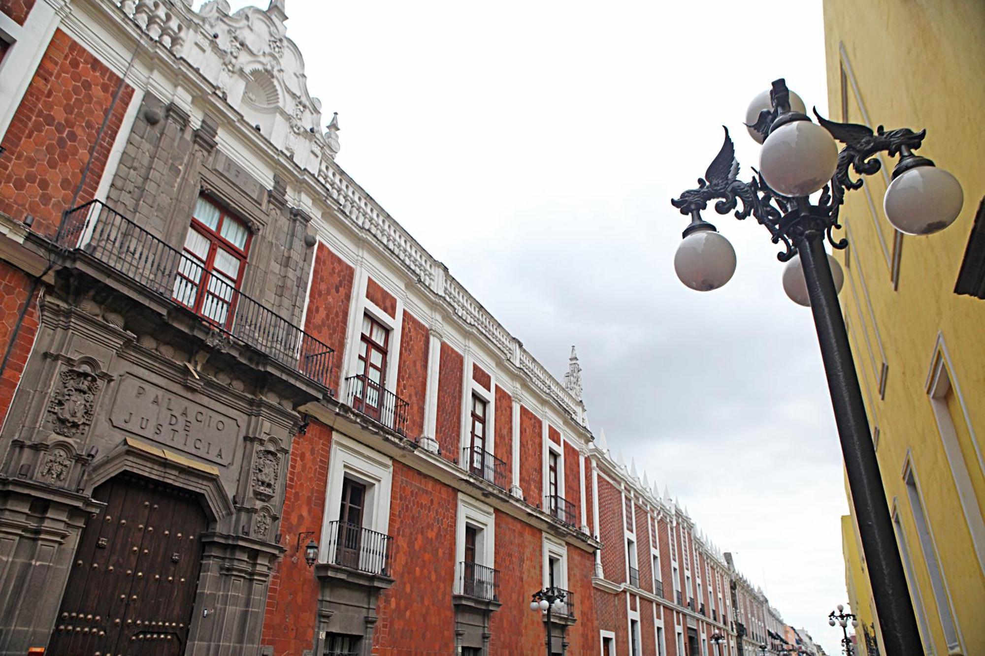 Marriott Puebla Hotel Meson Del Angel Bagian luar foto