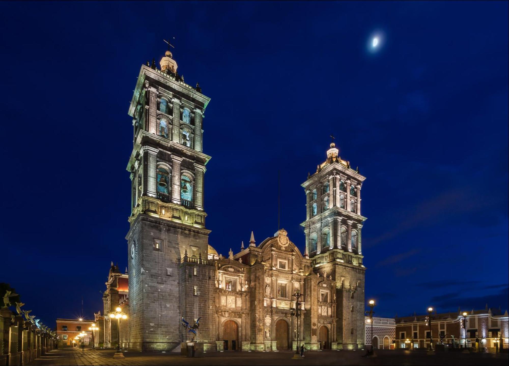 Marriott Puebla Hotel Meson Del Angel Bagian luar foto