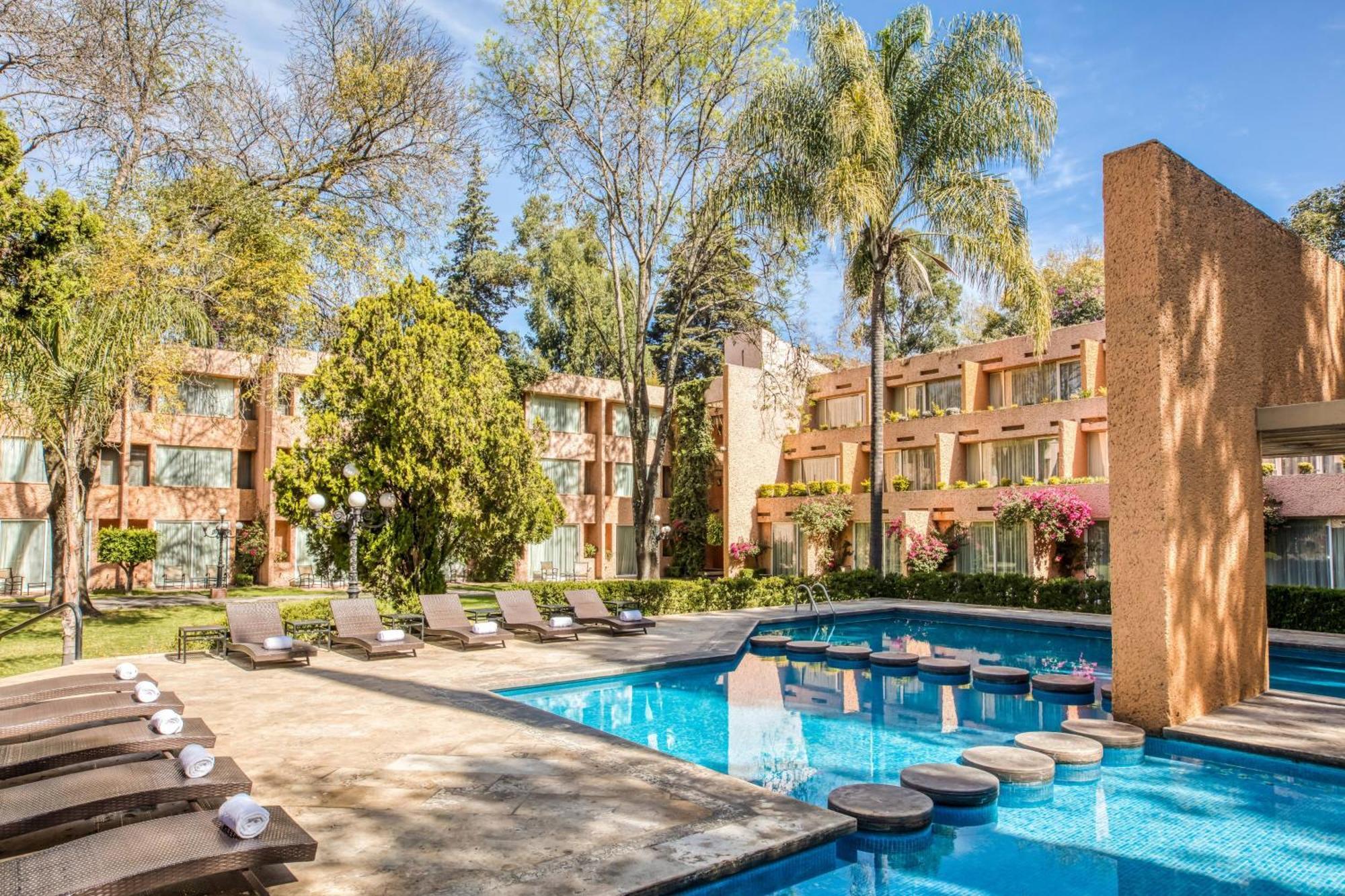 Marriott Puebla Hotel Meson Del Angel Bagian luar foto